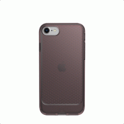 Urban Armor Gear Lucent Case - удароустойчив силиконов калъф за iPhone SE (2022), iPhone SE (2020), iPhone 8, iPhone 7 (розов-прозрачен)  1