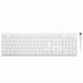 Macally 105 Key Extended Keyboard With Numpad - USB клавиатура оптимизирана за MacBook (бял)  1