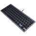 Macally Compact USB-A Wired Keyboard - компактна жична клавиатура за Mac и PC (черен) 2