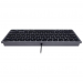 Macally Compact USB-A Wired Keyboard - компактна жична клавиатура за Mac и PC (черен) 3