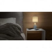 Macally Ceramic LED Table Lamp - настолна LED лампа с 2 х USB-A изхода за зареждане на мобилни устройства (бял) 8