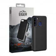 Eiger North Case - хибриден удароустойчив кейс за Samsung Galaxy A21 (черен)