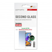 4smarts Second Glass Limited Cover - калено стъклено защитно покритие за дисплея на Samsung Galaxy A21s (прозрачен) 1