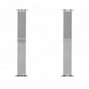 Tactical 338 Milanese Loop Magnetic Stainless Steel Band for Apple Watch 38mm, 40mm, 41mm (silver) 2