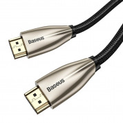 Baseus Horizontal 4K HDMI Male To HDMI Male Cable (CADSP-A01) - 4K HDMI към HDMI кабел (100 см) (черен) 3