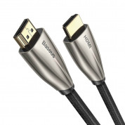 Baseus Horizontal 4K HDMI Male To HDMI Male Cable (CADSP-A01) - 4K HDMI към HDMI кабел (100 см) (черен) 2