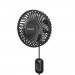 Baseus Departure Vehicle Fan (Air Outlet Type) (CXQC-A03) - USB вентилатор, прикрепящ се към радиатора на кола (черен) 2