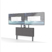 Heckler Dual Display Kit for AV Credenza - монтажен комплект за поддръжка на два дисплея за Heckler AV Credenza (черен)