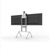 Heckler Dual Display Kit for Heckler AV Cart - монтажен комплект за поддръжка на два дисплея за Heckler AV Cart (черен) 1