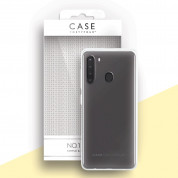 Case FortyFour No.1 Case - силиконов (TPU) калъф за Samsung A21 (прозрачен) 1