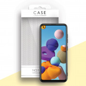 Case FortyFour No.1 Case - силиконов (TPU) калъф за Samsung A21s (черен) 2