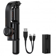 Baseus Lovely Uniaxial Bluetooth Folding Stand Gimbal Tripod Selfie Stick (SULH-01) (black) 1
