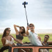 Baseus Lovely Uniaxial Bluetooth Folding Stand Gimbal Tripod Selfie Stick (SULH-01) - разтегаем безжичен селфи стик със стабилизатор и трипод за мобилни телефони (черен) 14
