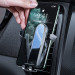 Baseus Penguin Gravity Car Vent Mount (SUYL-QE01) - поставка за радиатора на кола за смартфони с дисплеи до 6.5 инча (черна) 11