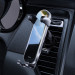 Baseus Penguin Gravity Car Vent Mount (SUYL-QE01) - поставка за радиатора на кола за смартфони с дисплеи до 6.5 инча (черна) 10