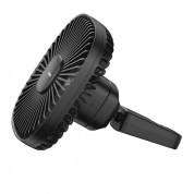 Baseus Natural Wind Magnetic Rear Seat Fan (CXZR-01) - USB вентилатор, прикрепящ се към седалката на кола (черен) 6