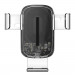 Baseus Explore Wireless Charger Gravity Car Mount Qi Charger 15W (WXYL-K02) - поставка за радиатора на кола с безжично зареждане за Qi съвместими смартфони (прозрачен) 2