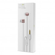 Baseus Encok Wired Earphones H04 - слушалки с микрофон за мобилни устройства (розово злато) 5