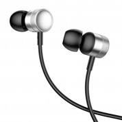Baseus Encok Wired Earphones H04 - слушалки с микрофон за мобилни устройства (сребрист) 2