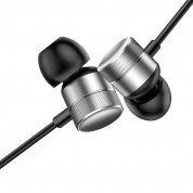 Baseus Encok Wired Earphones H04 - слушалки с микрофон за мобилни устройства (сребрист) 3
