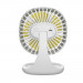 Baseus Pudding-Shaped Desktop Fan (CXBD-02) - настолен мини вентилатор (бял) 5