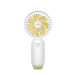 Baseus Firefly LED Mini Fan (CXYHC-02) - мини вентилатор с презареждаема батерия (бял) 1