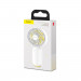 Baseus Firefly LED Mini Fan (CXYHC-02) - мини вентилатор с презареждаема батерия (бял) 9