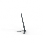 Heckler Kiosk Floor Stand - елегантна професионална поставка за под за iPad 7 (2019) (черен) 5