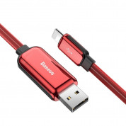 Baseus Glowing USB Lightning Cable (CALLG-09) (100 cm) (black) 4