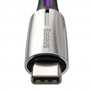 Baseus Water Drop USB-C to USB-C Cable PD 2.0 60W (CATGH-J05) (100 cm) (purple) 1