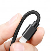 Baseus Music Series Lightning Audio Data Cable - Lightning USB кабел с допълнителен Lightning порт за устройства с Lightning порт (100 см) (черен) 2