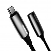 Baseus USB-C Male + 3.5mm Female Adapter L60S (black) 3