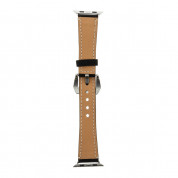 Tactical 288 Genuine Leather Band - кожена (естествена кожа) каишка за Apple Watch 42мм, 44мм, 45мм, Ultra 49мм (черен) 1
