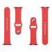 Tactical 464 Silicone Sport Band - силиконова каишка за Apple Watch 38мм, 40мм, 41мм (червен) 2