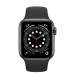 Apple Watch Series 6 GPS, 40mm Space Gray Aluminium Case with Black Sport Band - умен часовник от Apple  2