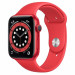 Apple Watch Series 6 GPS, 44mm PRODUCT(RED) Aluminium Case with PRODUCT(RED) Sport Band - умен часовник от Apple  1
