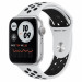 Apple Watch Nike Series 6 GPS, 44mm Silver Aluminium Case with Pure Platinum/Black Nike Sport Band - умен часовник от Apple  1