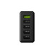 Green Cell 52W Power Source - захранване за ел. мрежа с 1 x Ultra Charge Fast Charging изход и 4 x Smart USB изхода за мобилни телефони и таблети (черен) 3