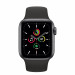 Apple Watch SE GPS, 40mm Space Gray Aluminium Case with Black Sport Band - умен часовник от Apple  2