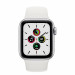 Apple Watch SE GPS, 40mm Silver Aluminium Case with White Sport Band - умен часовник от Apple  2