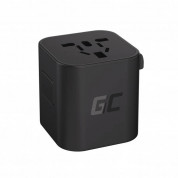 Green Cell TripCharge Universal Adapter (black)