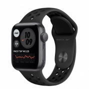 Apple Watch Nike SE GPS, 40mm Space Gray Aluminium Case with Anthracite/Black Nike Sport Band - умен часовник от Apple 