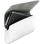 Krusell HECTOR L - кожен калъф за iPhone, Nokia, HTC, Sony, Samsung, BlackBerry и др. (бял) 4