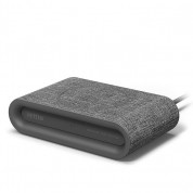 iOttie iON Wireless Qi Charging Pad Plus 10W - поставка (пад) за безжично зареждане с технология за бързо зареждане за QI съвместими мобилни устройства и допълнителен USB изход (сив)