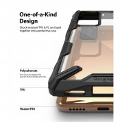 Ringke Fusion X Case - хибриден удароустойчив кейс за Huawei P40 Pro (син) 3