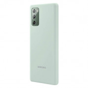 Samsung Silicone Cover Case EF-PN980TMEGEU for Samsung Galaxy Note 20 (mint) 1