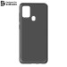 Araree Clear Cover Case - силиконов (TPU) калъф за Samsung A21s (черен) 4