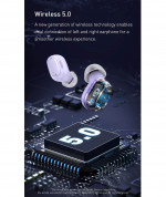 Baseus Encok WM01 TWS In-Ear Bluetooth Earphones (NGWM01-B01) - безжични блутут слушалки със зареждащ кейс (черен) 12