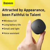 Baseus Encok WM01 TWS In-Ear Bluetooth Earphones (NGWM01-B01) - безжични блутут слушалки със зареждащ кейс (черен) 5