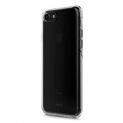 Moshi iGlaze Case - тънък удароустойчив хибриден кейс за iPhone SE (2022), iPhone SE (2020), iPhone 8, iPhone 7 (прозрачен) 